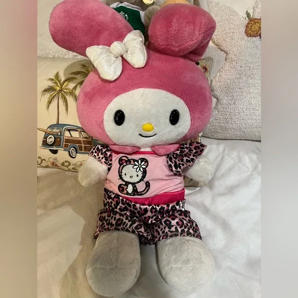 Build-A-Bear, Toys, Sanrio My Melody Build A Bear With Hello Kitty  Pajamas